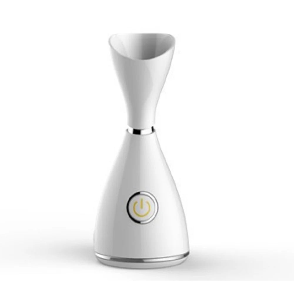 White Touch Switch Warm Cold Mist Facial Steamer F2261