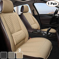 Black Car Seat Covers, 1 Pair with Lumbar Support N31199