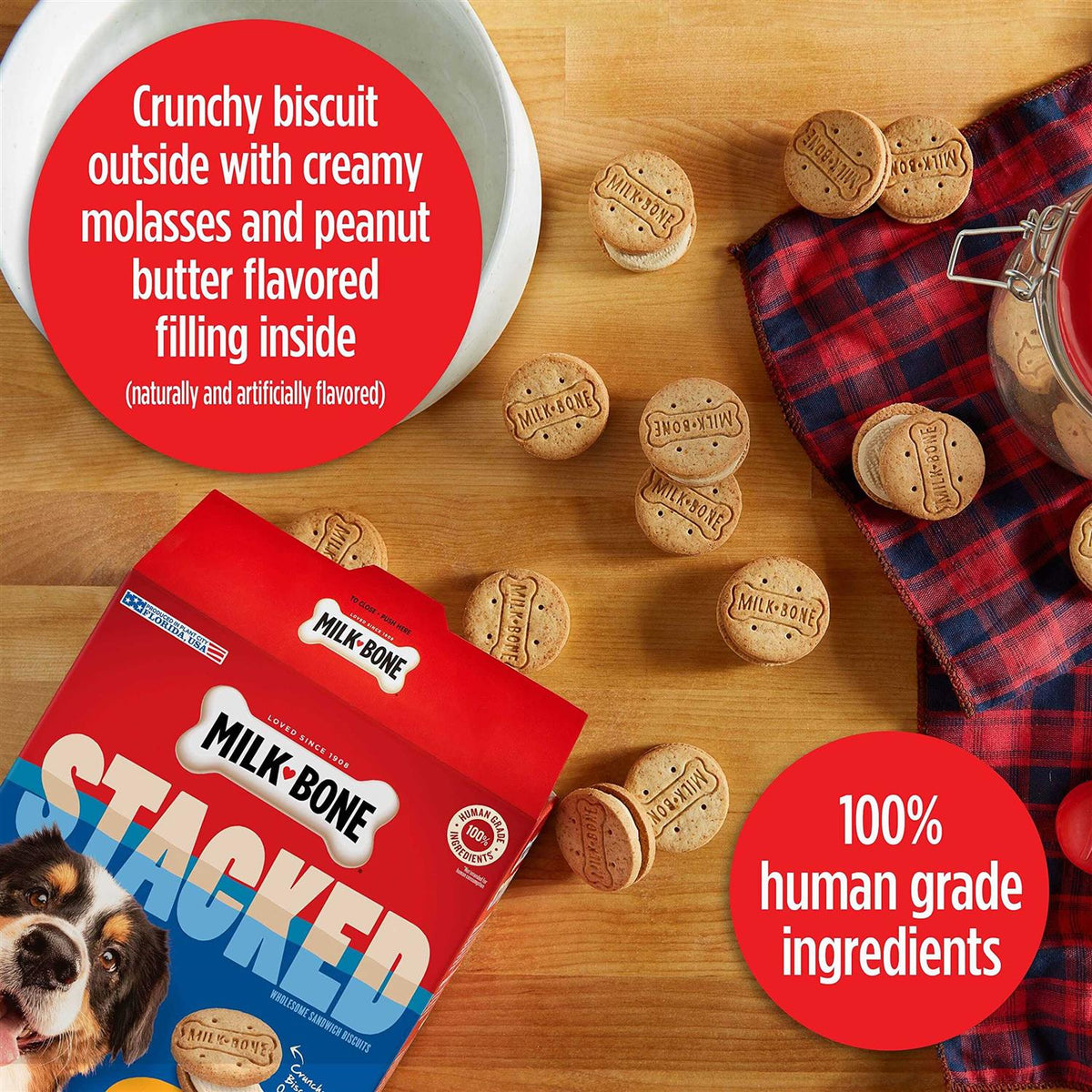 Molasses & Peanut Butter Dog Treats Q505805