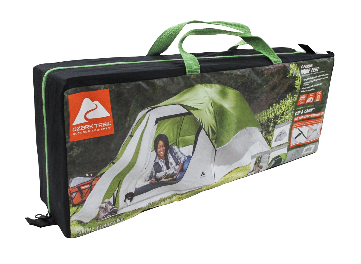 4-Person Clip & Camp Dome Tent H169493