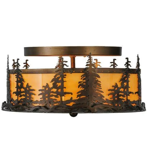 Tall Pines Flushmount F622066