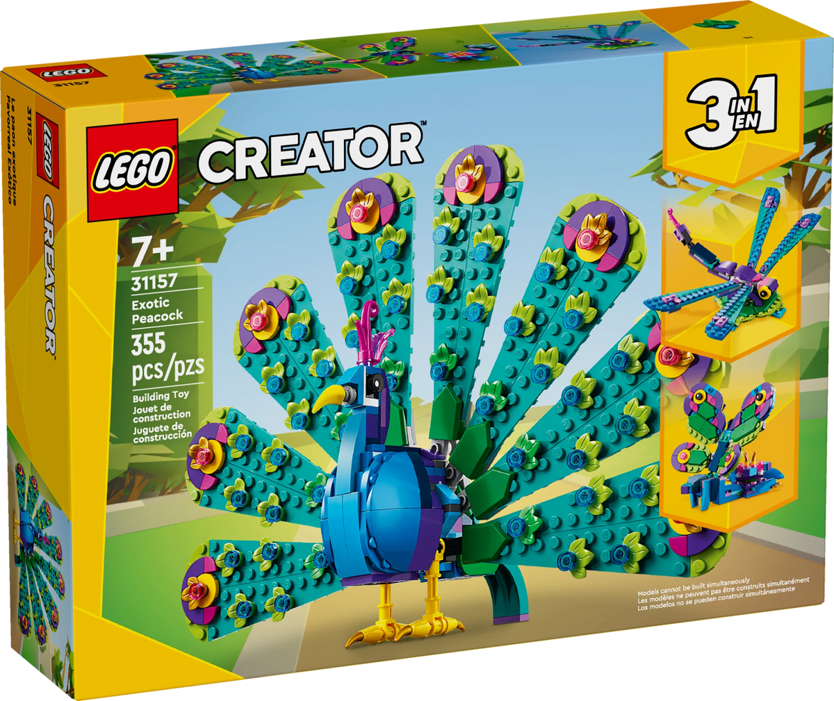 Peacock Toy 3 in 1 E458134