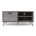Grey Oak Two Toned Faux Wood TV Stand C352