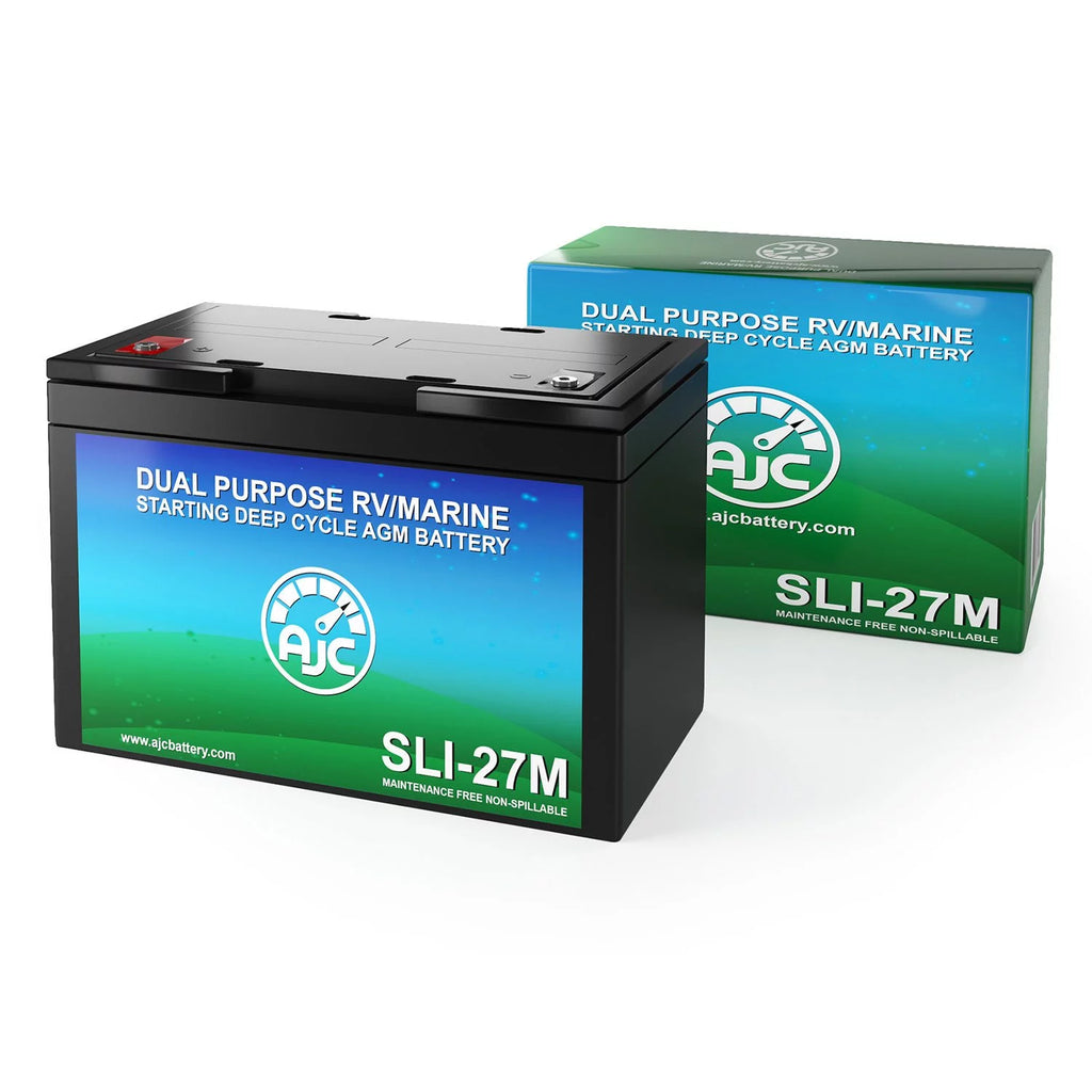 Dual Purpose Starting and Deep Cycle Marine Battery D63207