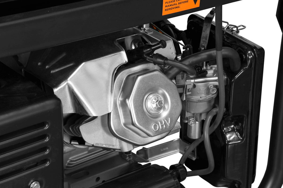 11,000-Watt Dual Fuel Portable Generator with Wheel Kit and Electric Start K42613