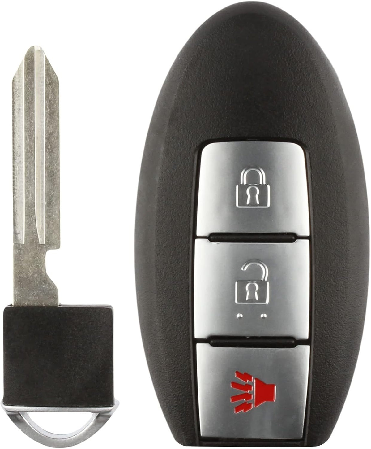 2x Keyless Entry Remote Car Key Fob Smart 3btn Pack of 2 A44397