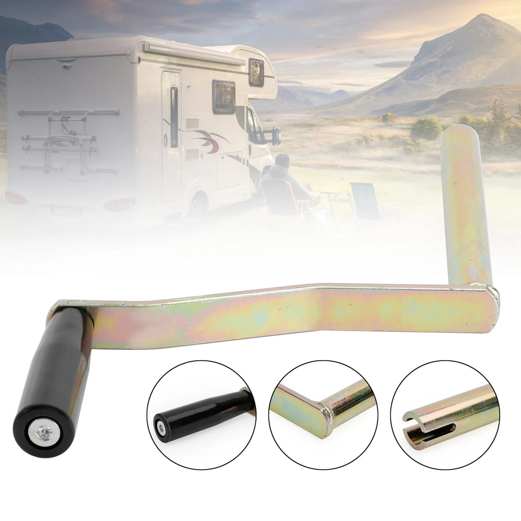 Round Mouth Crank Handle for RV Camper Tent L608012