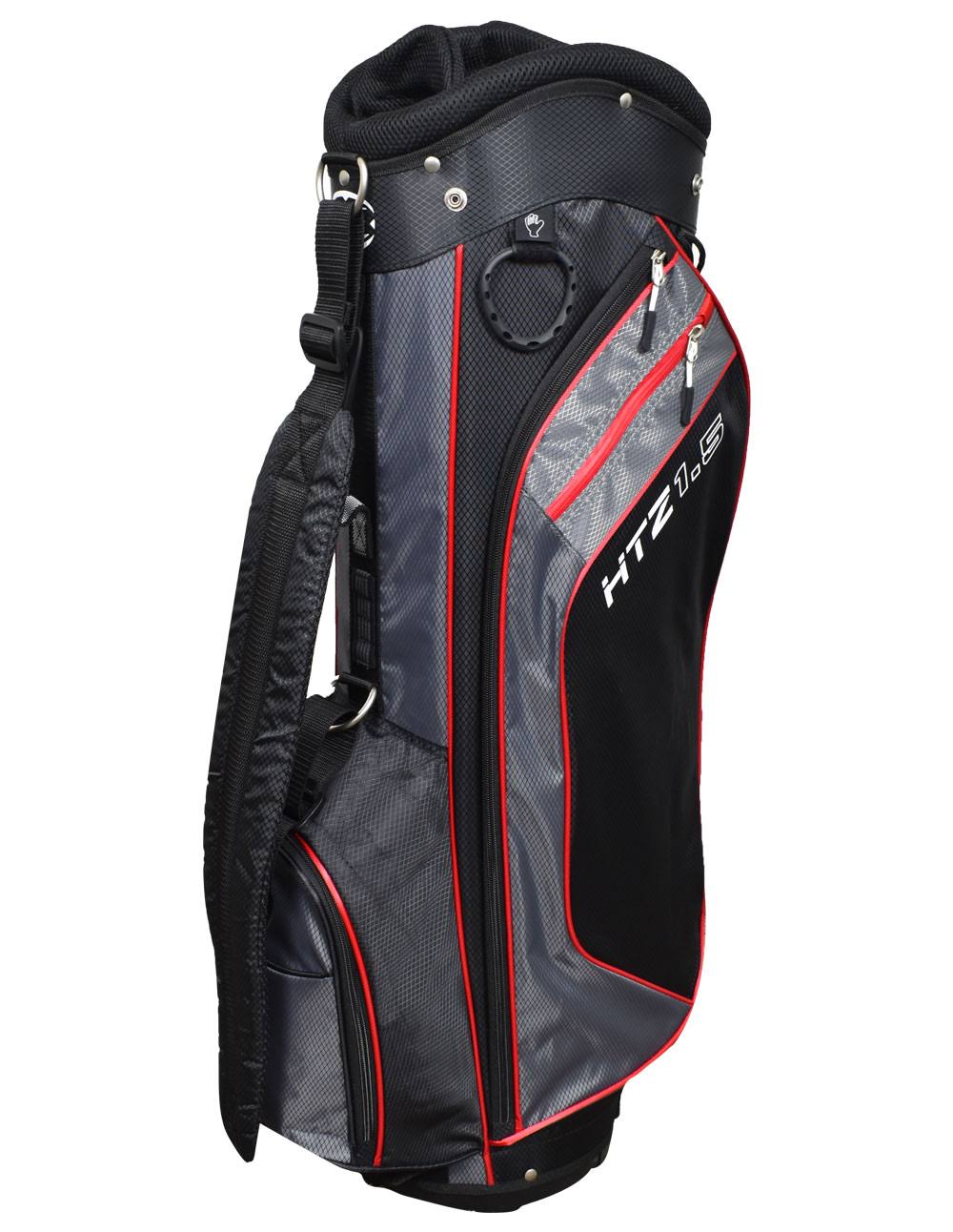 1.5 Cart Bag (Black/Grey/Red) J68609