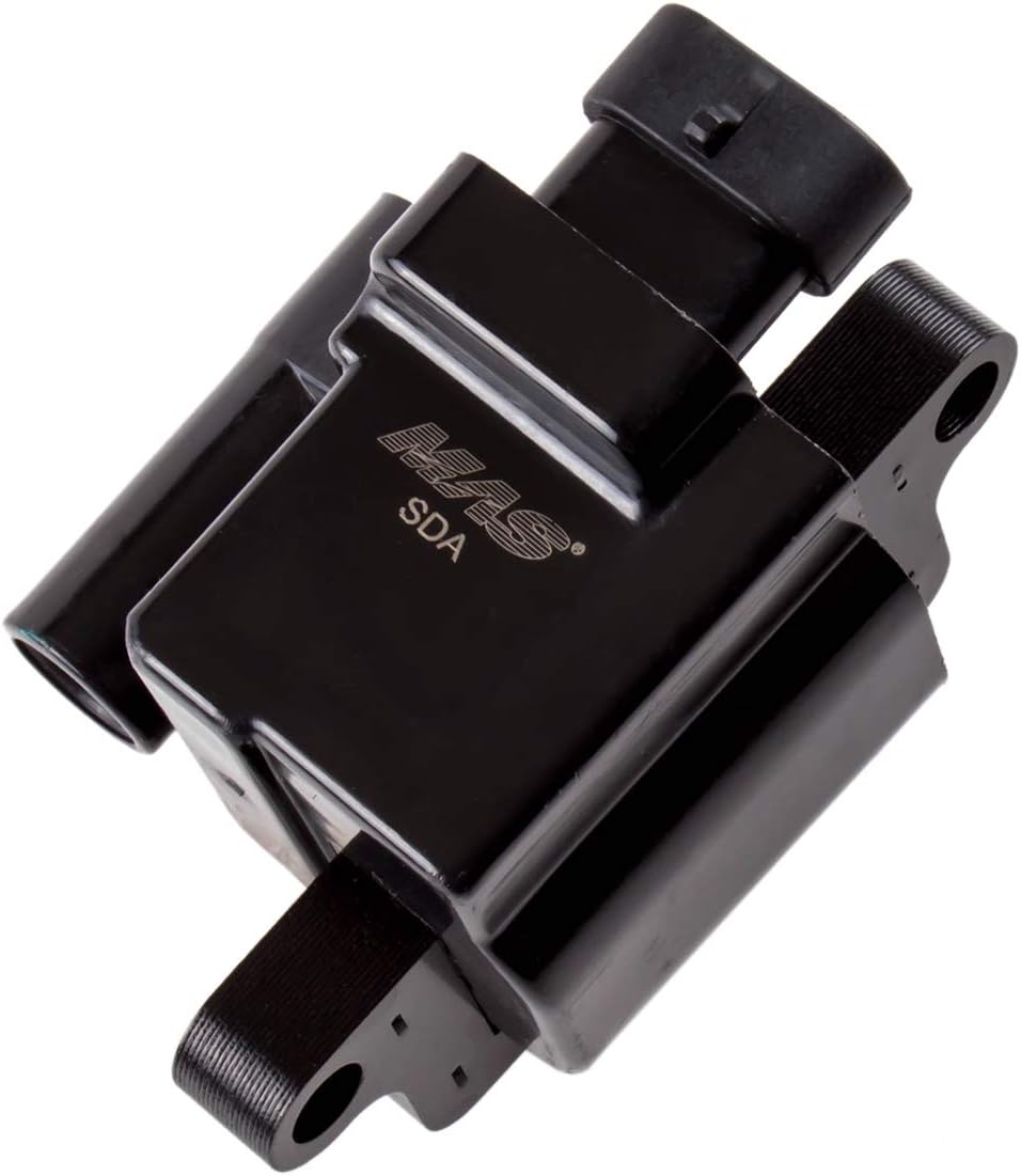 Ignition Coil with Spark Plug Wires Compatible with Chevy Cadillac GMC (Pack of 8) S245415