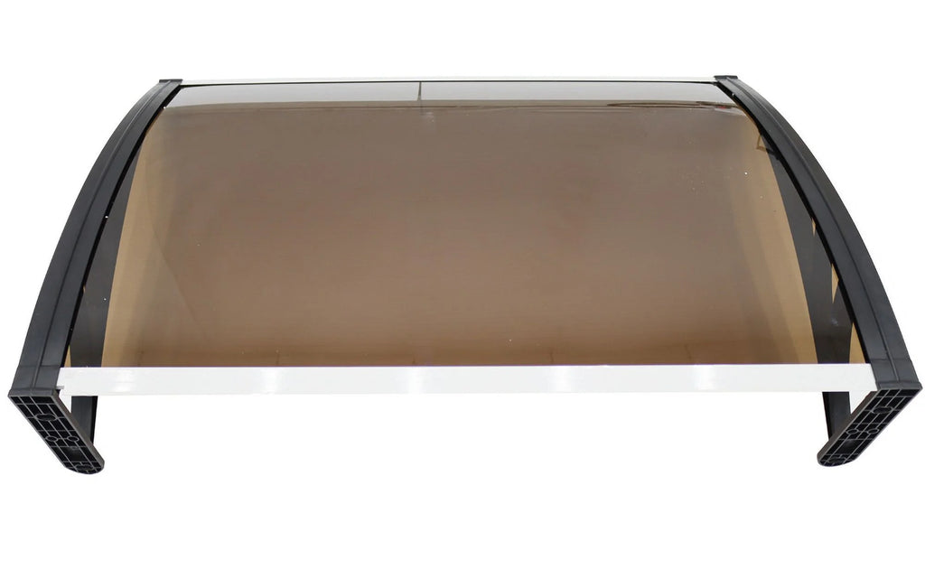 30"*40" Polycarbonate Awning Dark Brown M47658