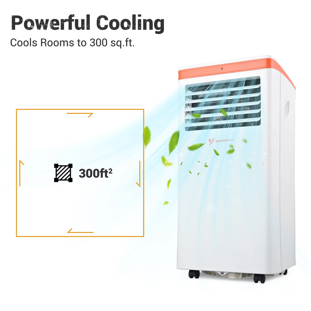 10,000 BTU 4-in-1 Portable Air Conditioner Dehumidifier E996952