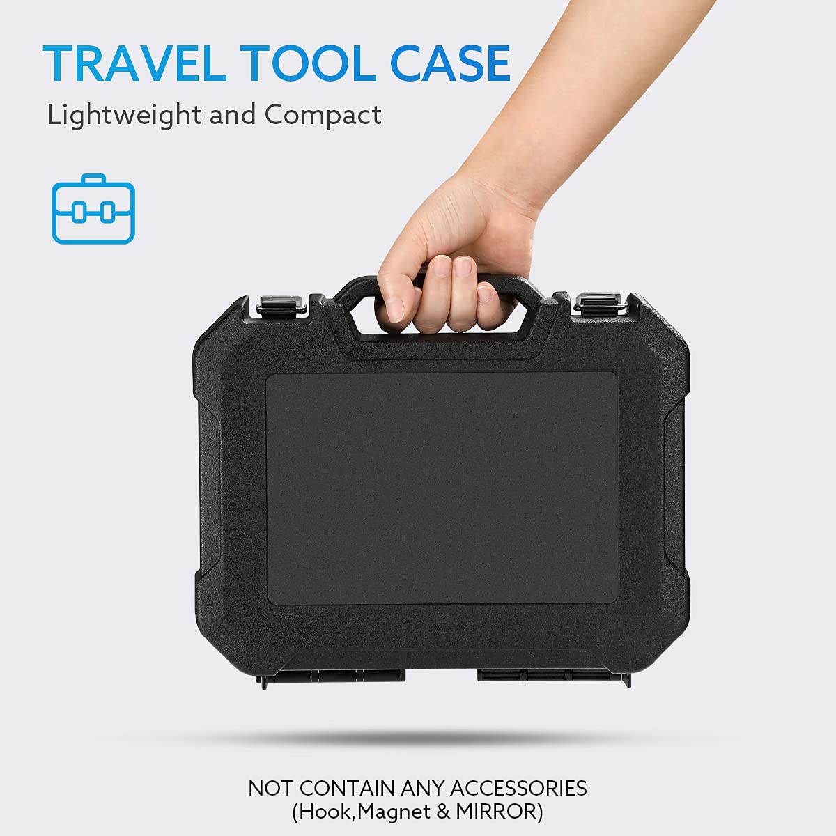 1080P Dual-Lens Endoscope with 5 IPS Screen, 5mm Ultra-Slim Inspection Camera, 7 LED Lights, 32GB Card, 3500mAh Battery, 16.5ft Waterproof Cable, Portable Hard Case N671