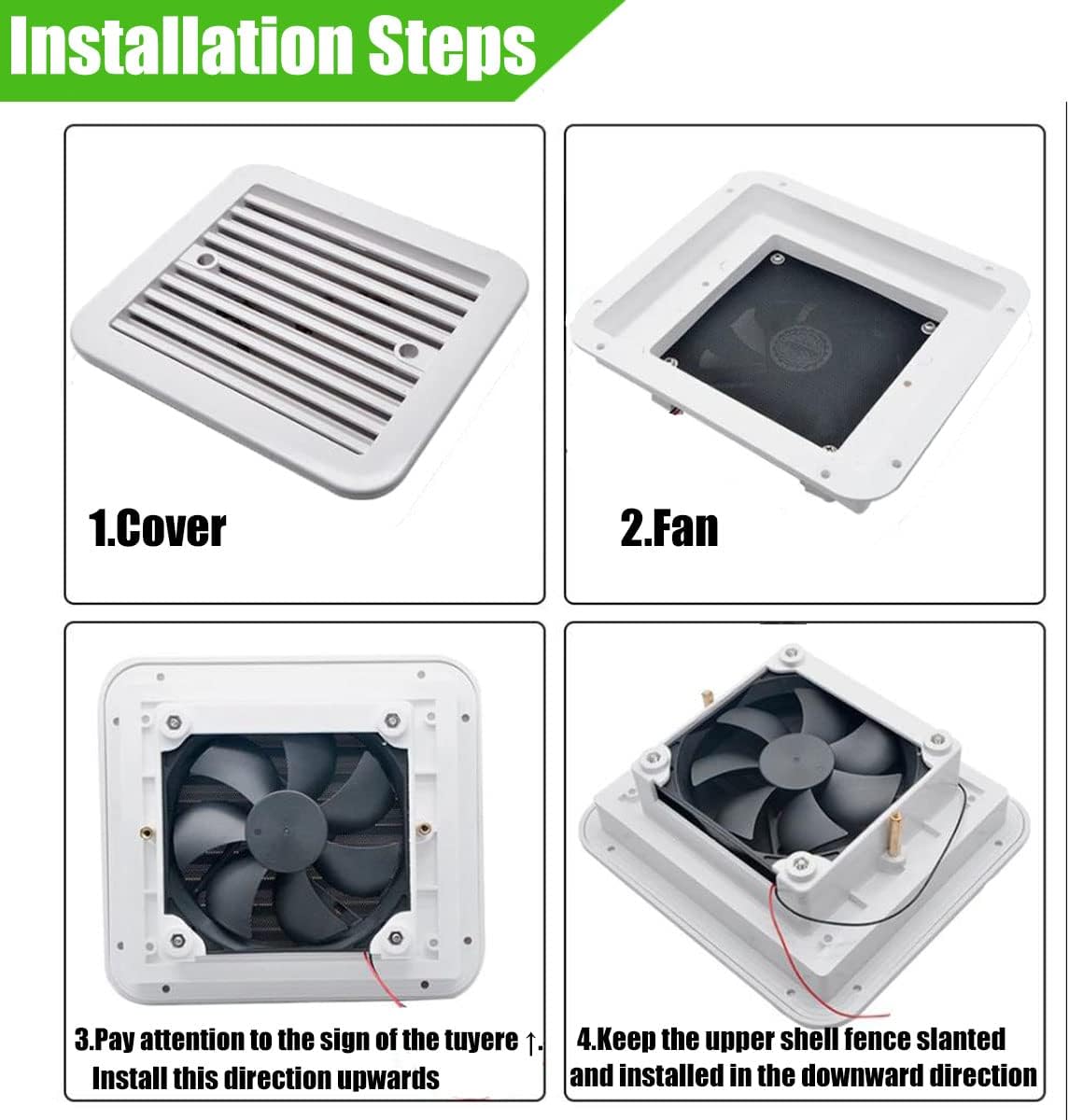 12V RV Vent Fan T214800