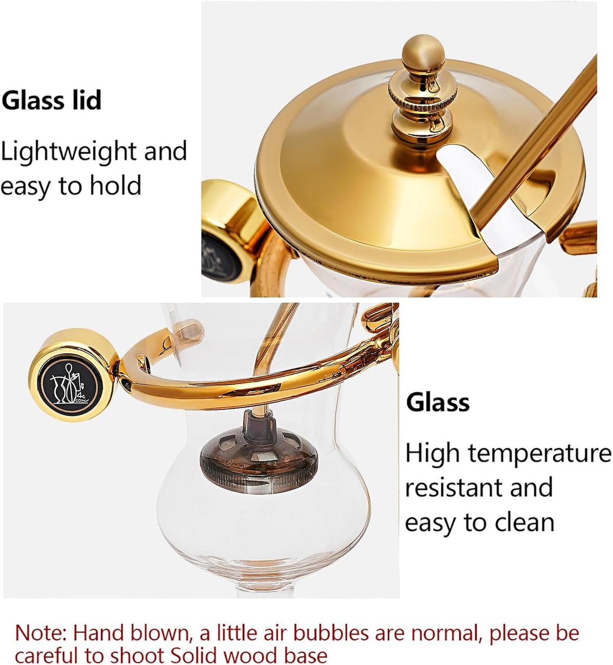Gold Siphon Coffee Maker Q79379
