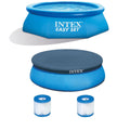 8 ft Pool with Filter Pump and Pool Cover E318448