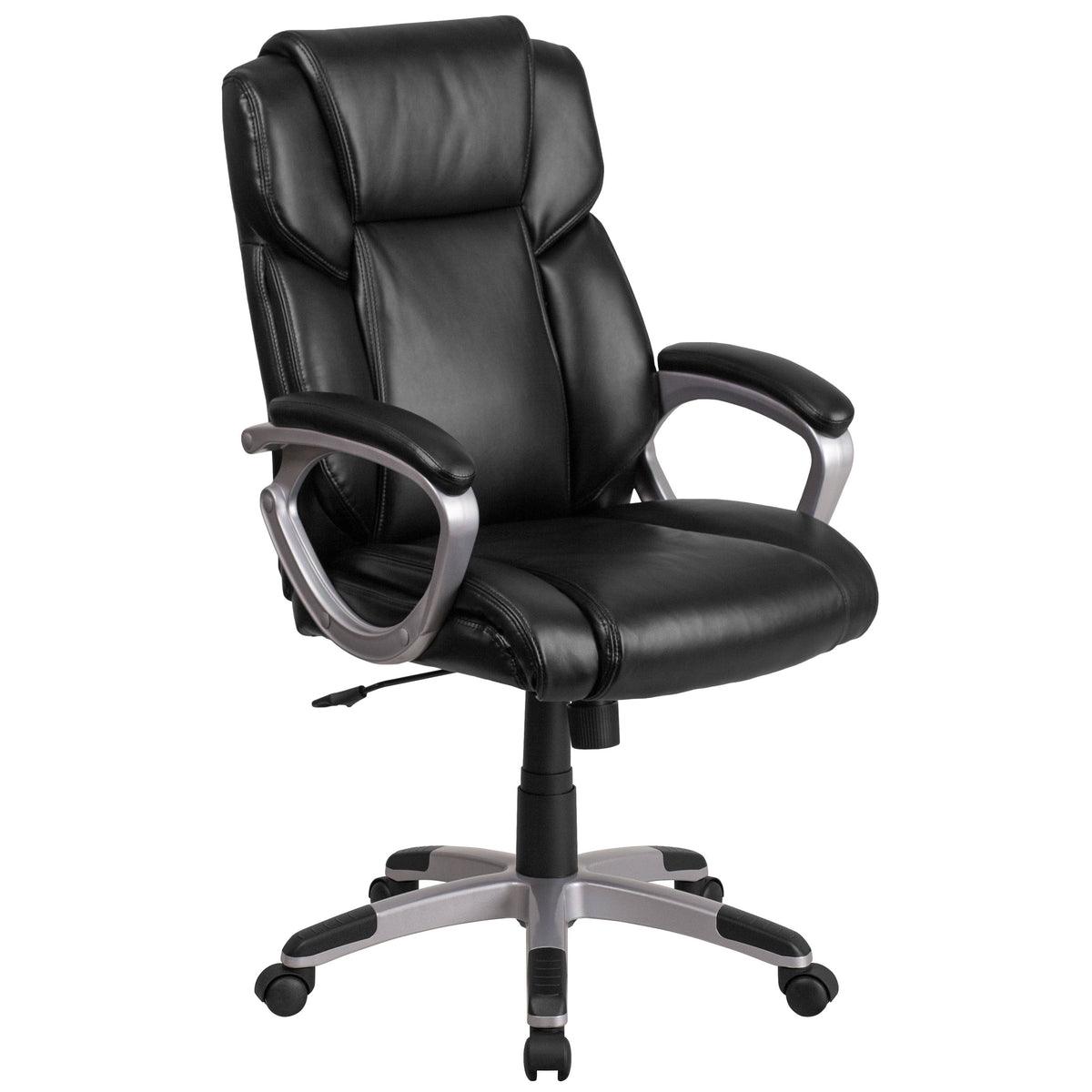 Black LeatherSoft Executive Swivel Office Chair R5921