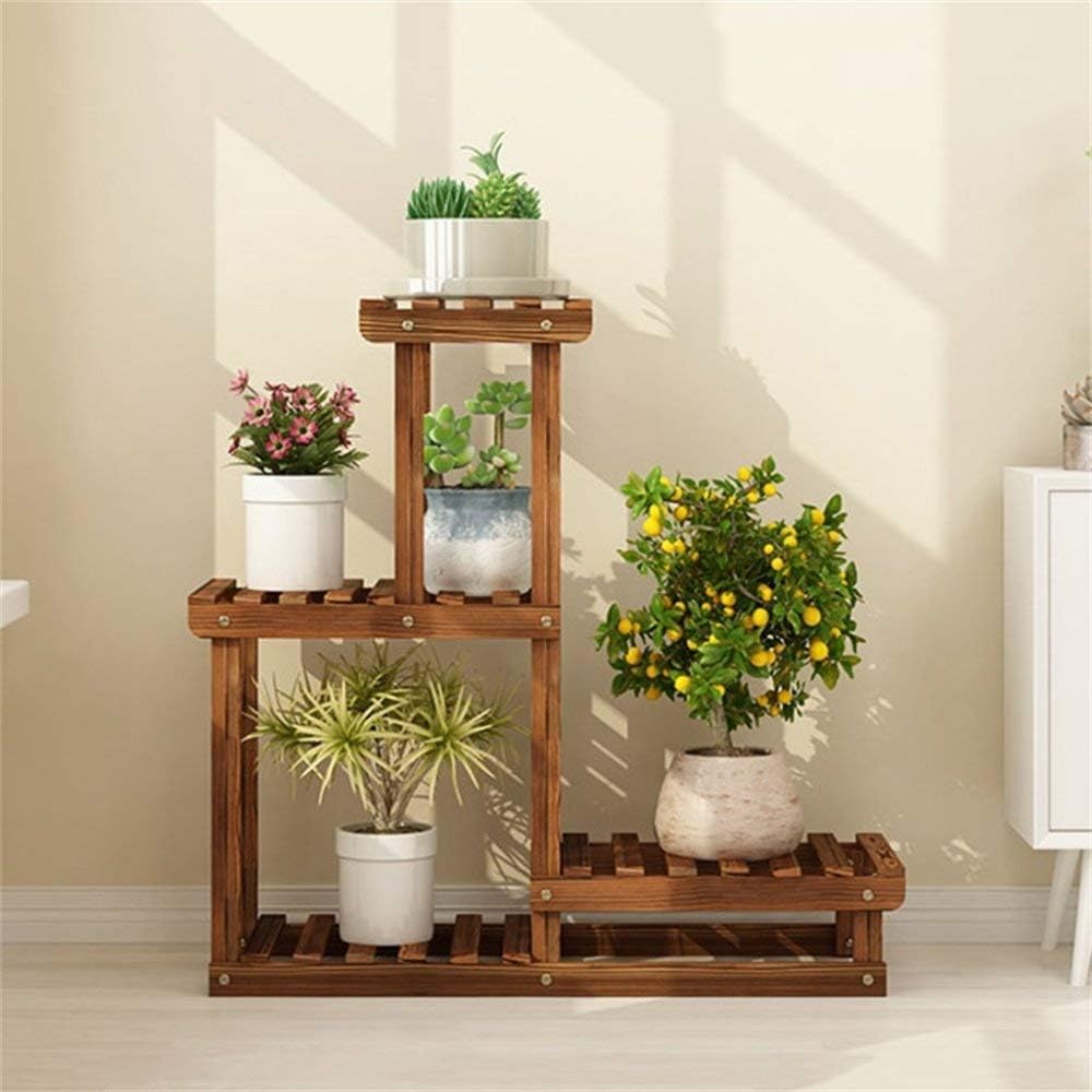 3-Layer Wooden Flower Pot Stand P389