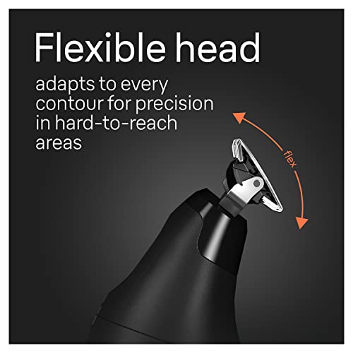 Hybrid Electric Beard Trimmer & Body Shaver, Waterproof I194385