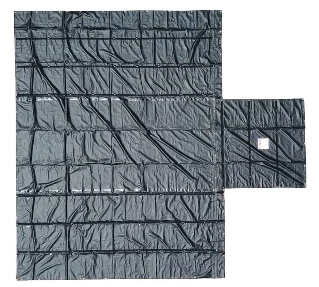 14oz Steel Tarp 16' x 27' with Flap L28347