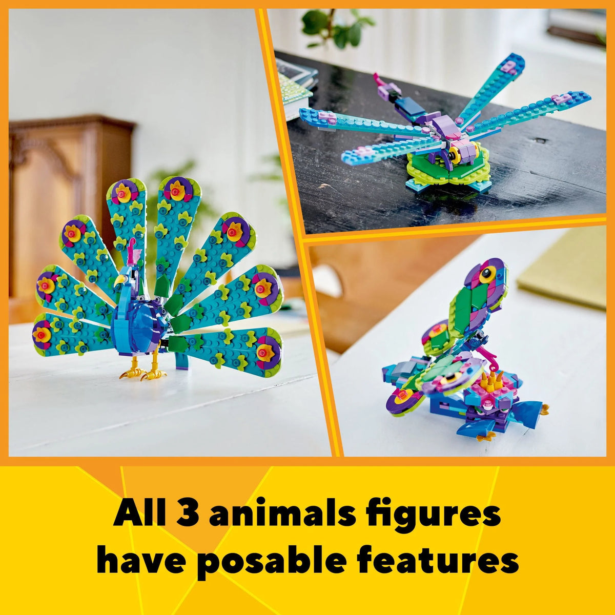 Peacock Toy 3 in 1 E458134
