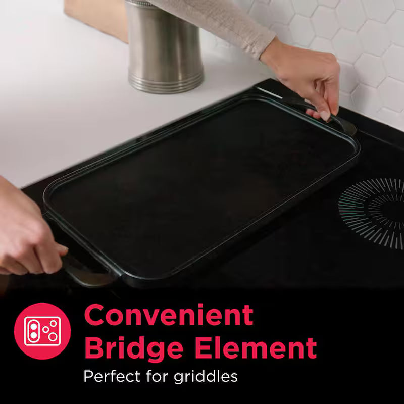 30 in. Black Induction Cooktop with 4 Elements V420478