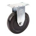 5 in. 330 lb. Capacity Rubber Rigid Caster B46504