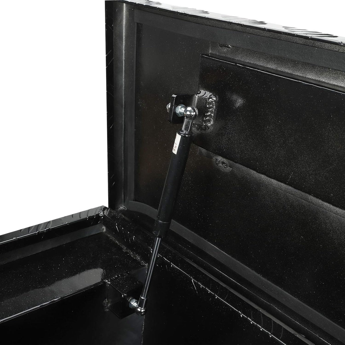 Black Aluminum Heavy Duty Truck Bed Tool Box with Lock & Keys Q671