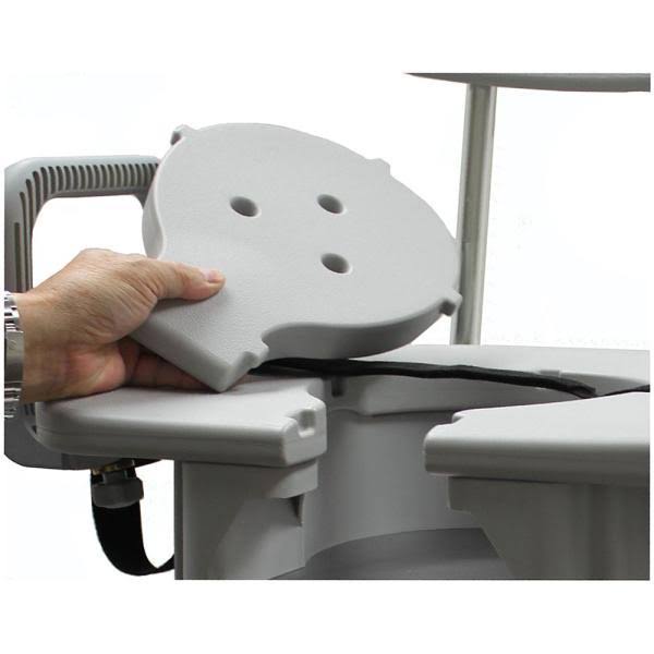Sliding Transfer Bench with Cut-Out Swivel Seat H29939