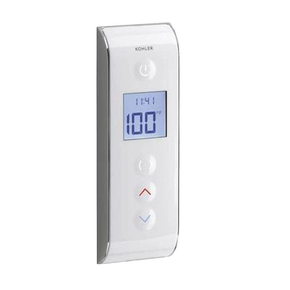 White Digital Shower Interface K95642