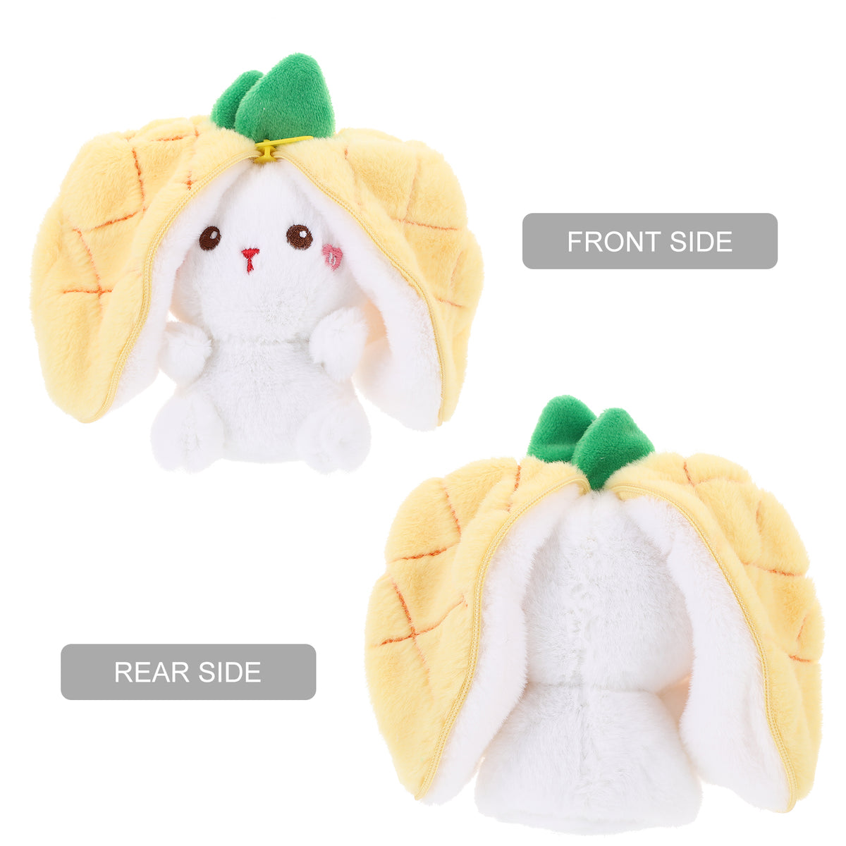 Bunny Plush Doll Stuffed Rabbit Toy Strawberries C2396
