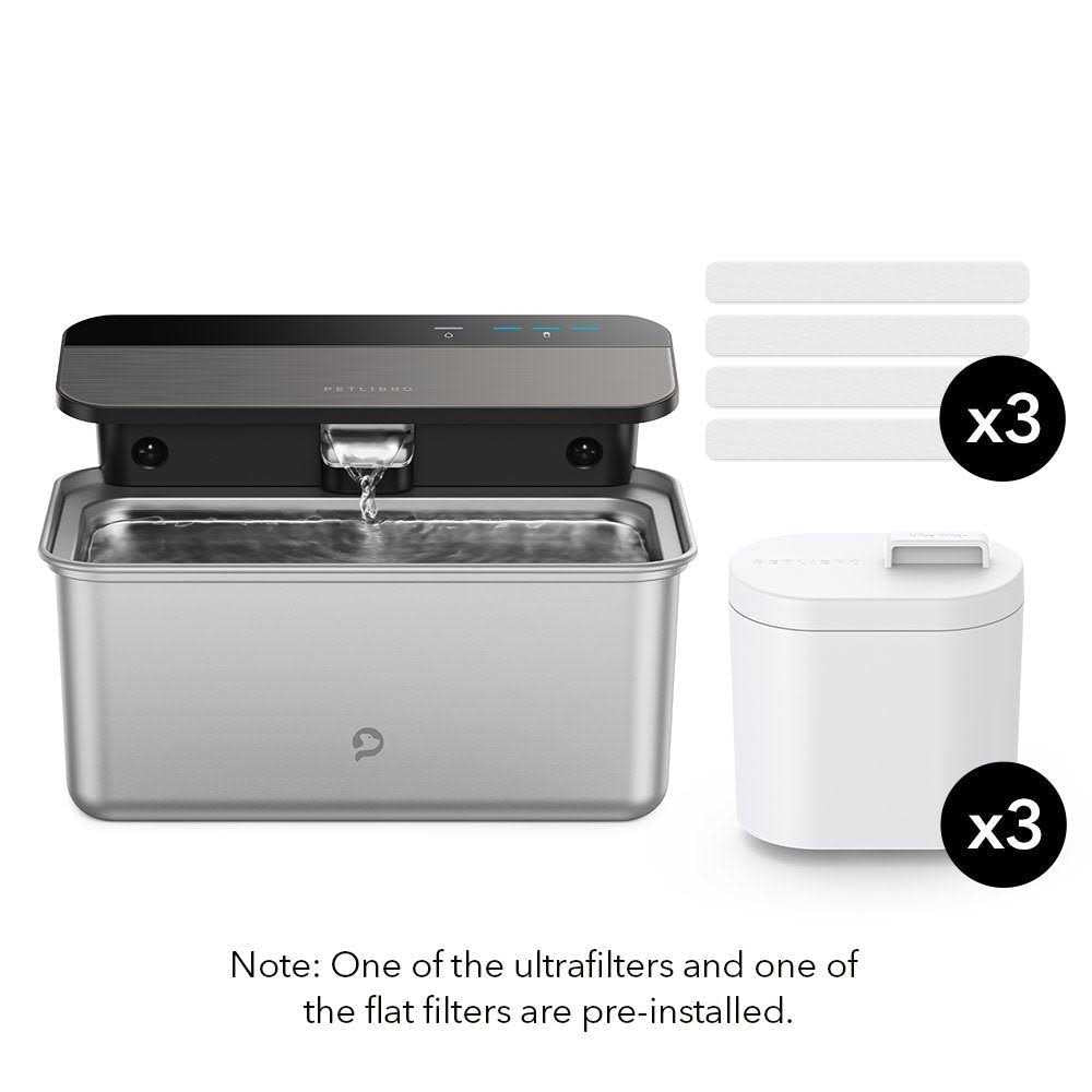 Stainless Steel Pet Water Fountain Y6810