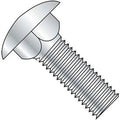 Qty 2 Carriage Bolt, 1/2-13 x 1-1/4x22, Round Head, Steel, Zinc, Grade 5, Pkg of 50 S3509