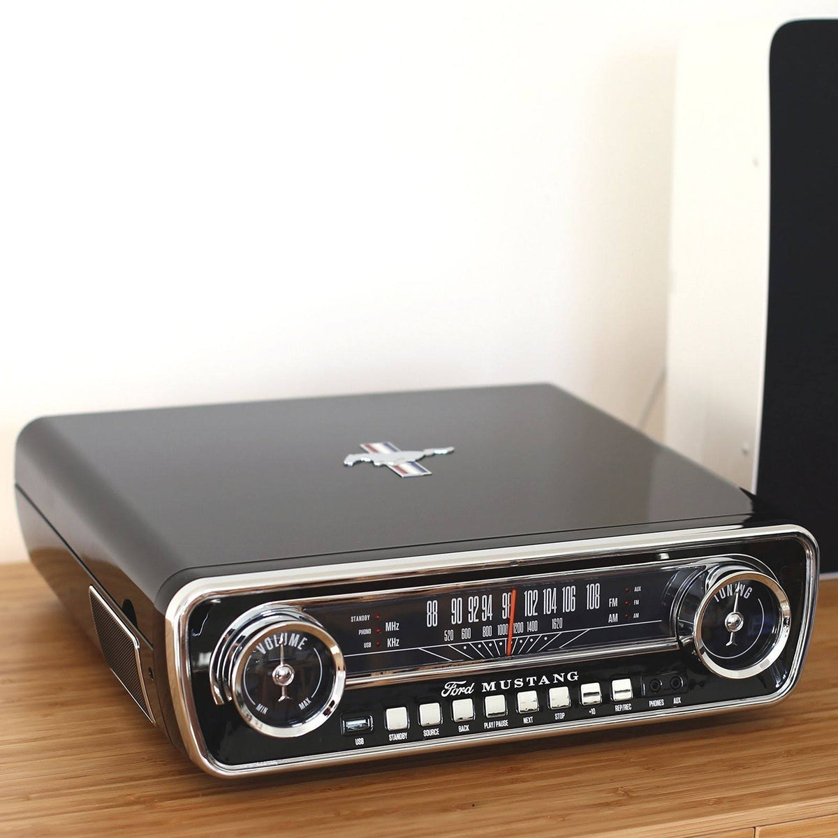 Black 4-in-1 Classic Music Center L92674