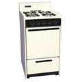 Bisque Gas Range with Battery Start Ignition Z3662