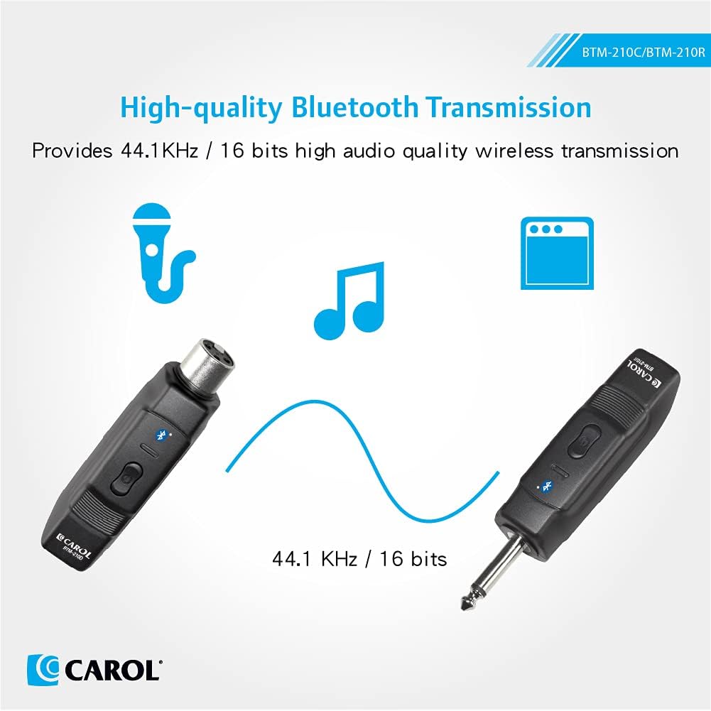 Wireless Microphone System with Bluetooth, XLR and 6.3mm R5006