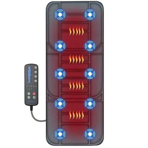 5 Vibration Modes 3 Levels Back Massager Pad with Heat Z4712