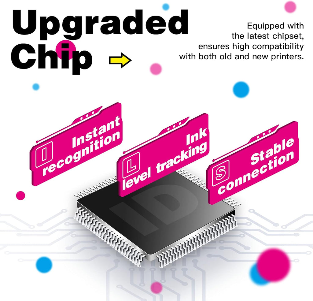 Compatible Ink Cartridges for HP 952 XL OfficeJet Pro Printers, 5-Pack U961