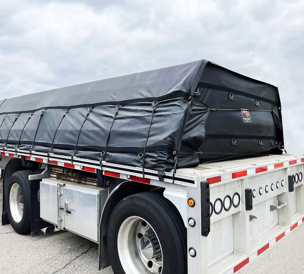 14oz Steel Tarp 16' x 27' with Flap L28347