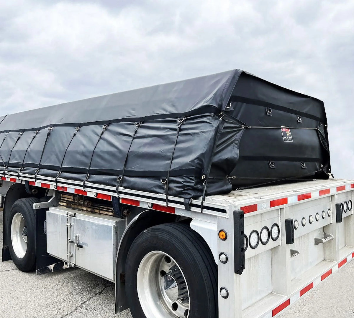 14oz Steel Tarp 16' x 27' with Flap L28347
