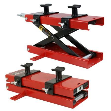 1100 lb Motorcycle Dirt Bike ATV Scissor Jack Lift Stand E4167