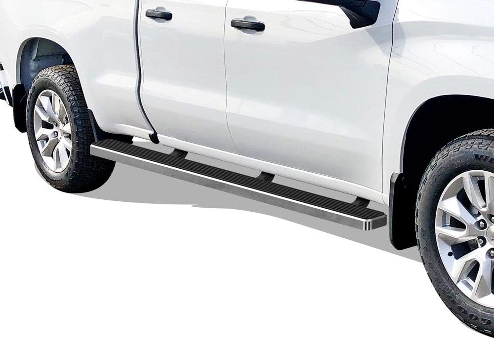 6in Black Flat Nerf Bars T204365