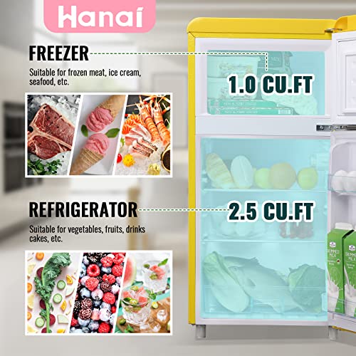 Mini Fridge with Freezer Dual Door S42463