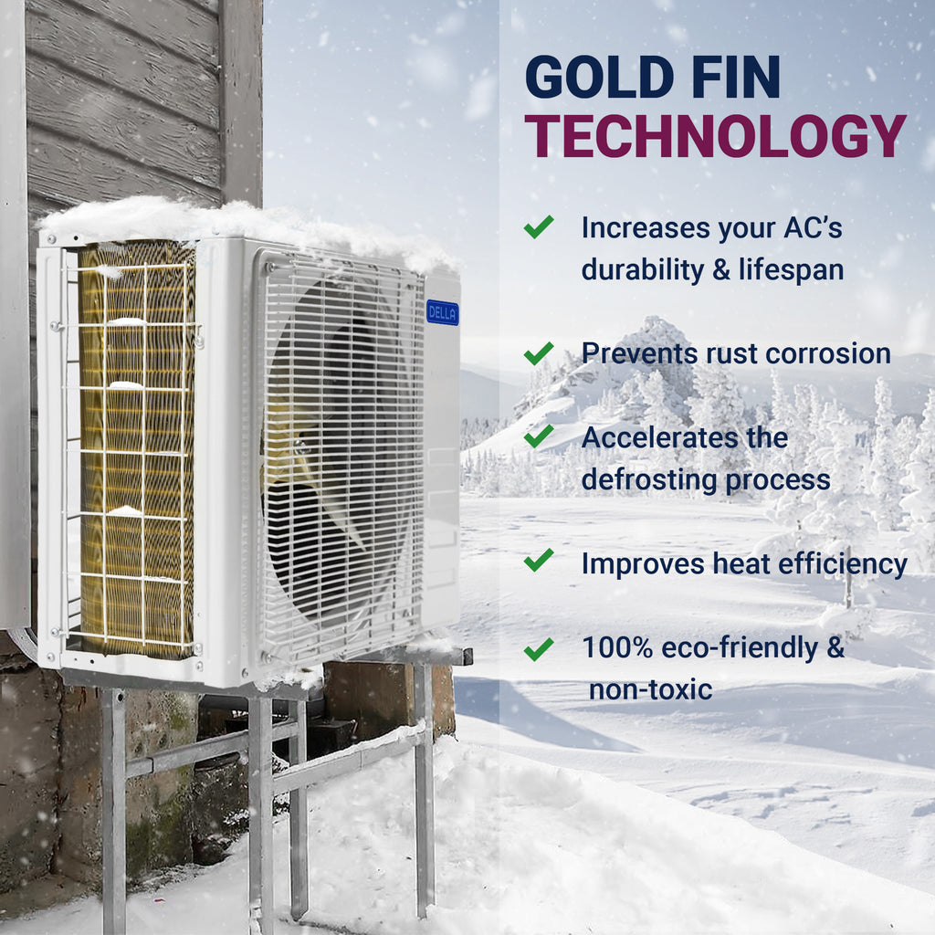 12,000 BTU Mini Split AC with Heat Pump H1006