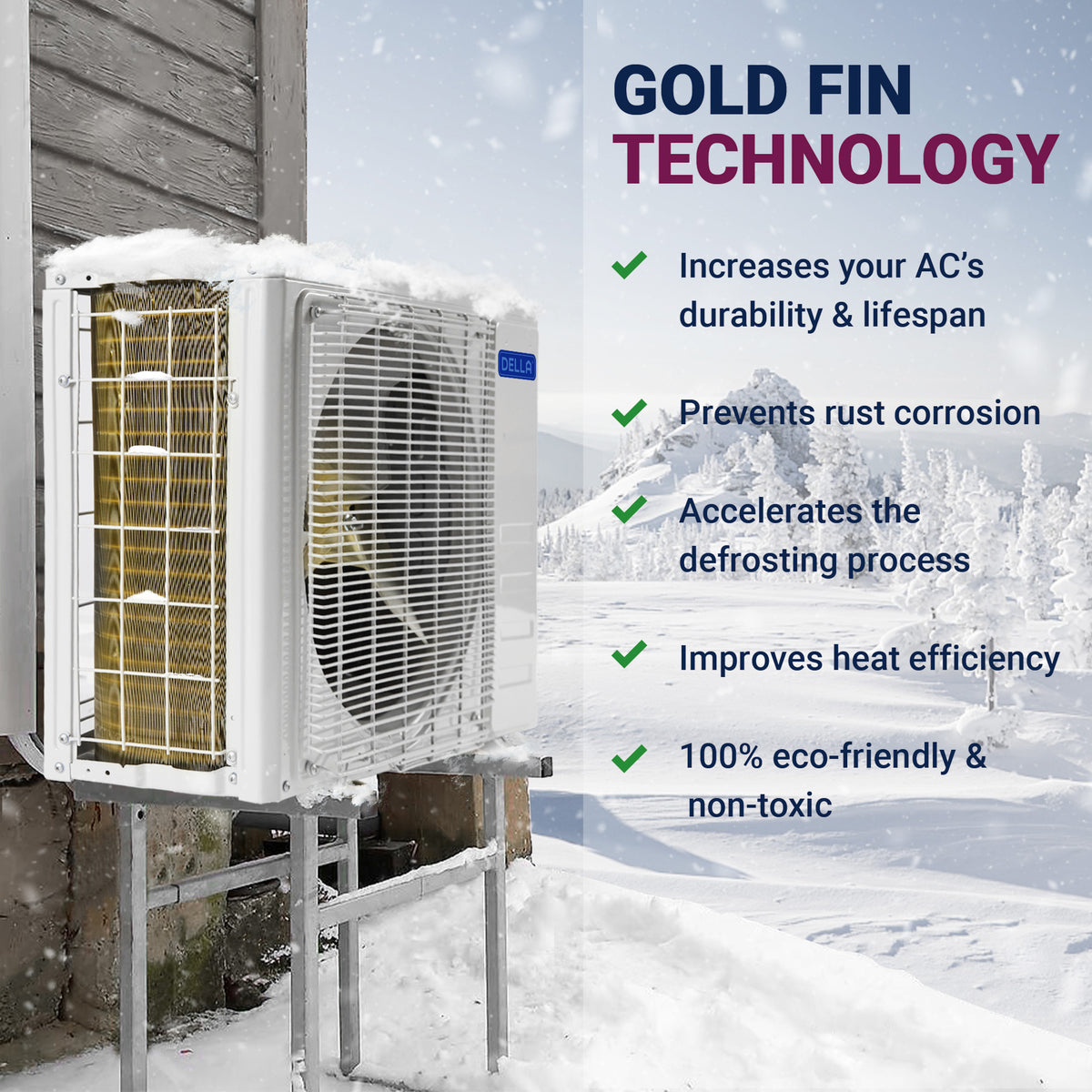 12,000 BTU Mini Split AC with Heat Pump H1006