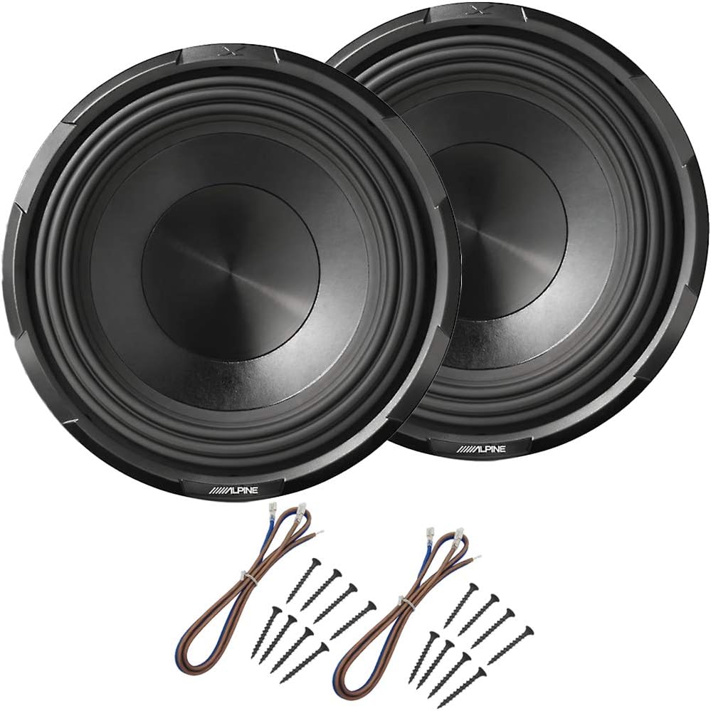 10 Subwoofers with Sub Install Kit Package B77047