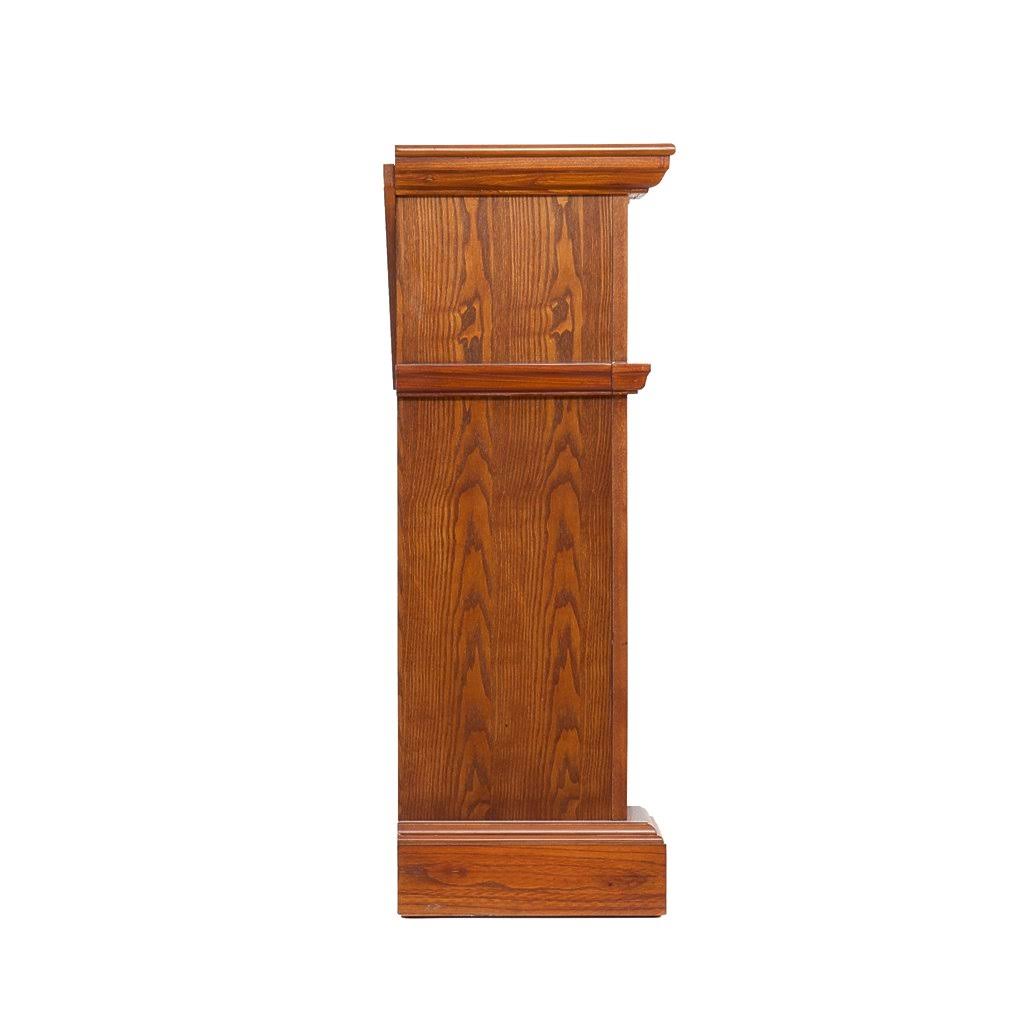 Oak Electric Fireplace Q191