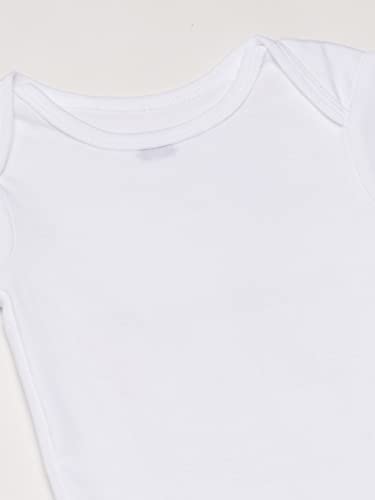 5-Pack Solid Onesies Bodysuits E545