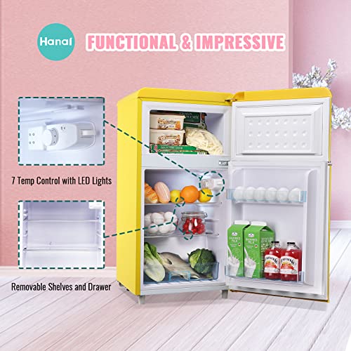 Mini Fridge with Freezer Dual Door S42463