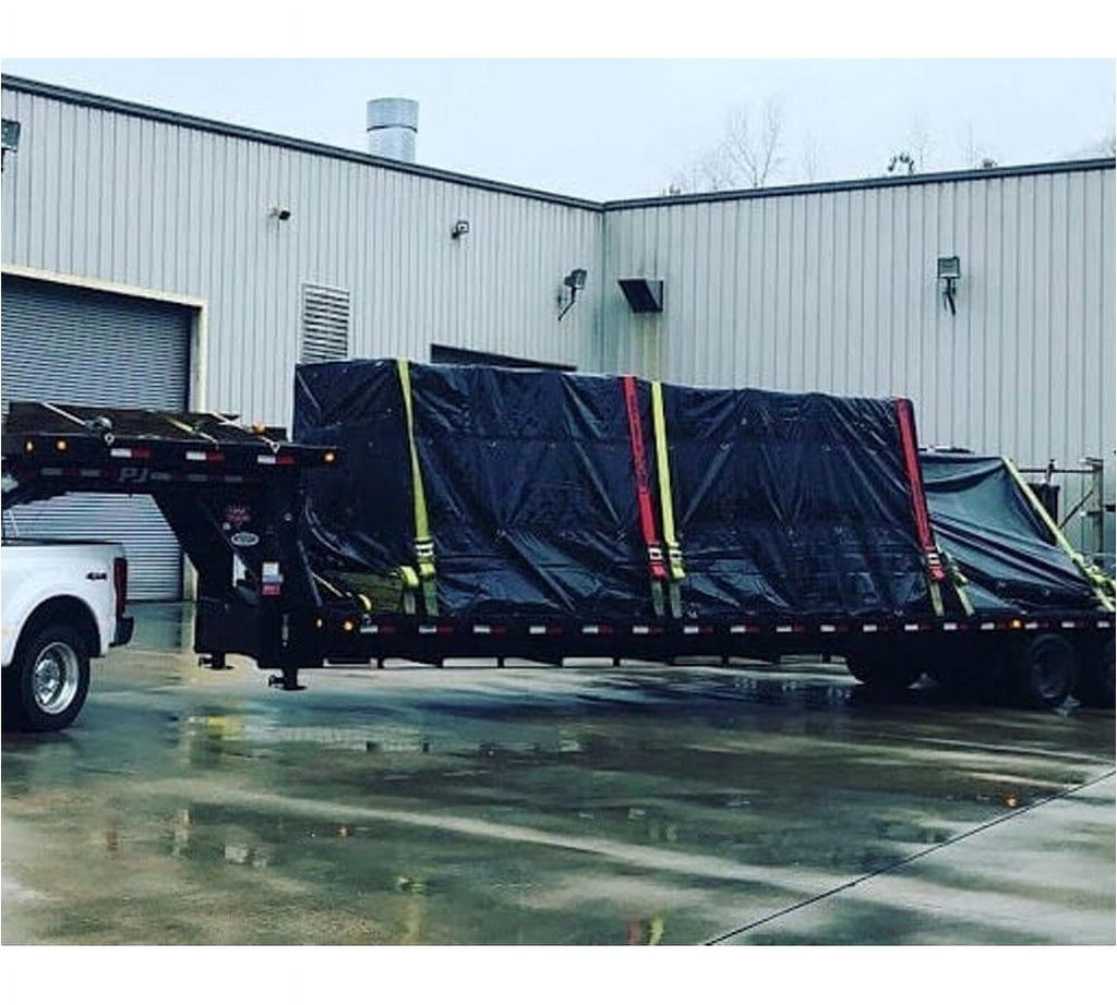14oz Steel Tarp 16' x 27' with Flap L28347