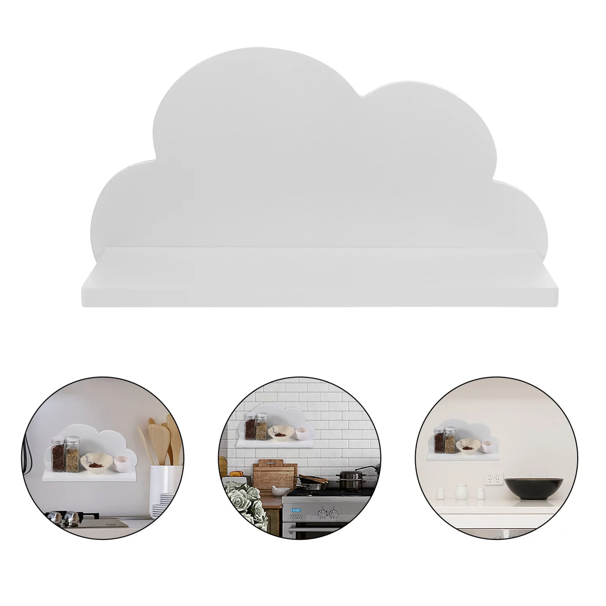 Small Wooden Floating Wall Shelves S9072
